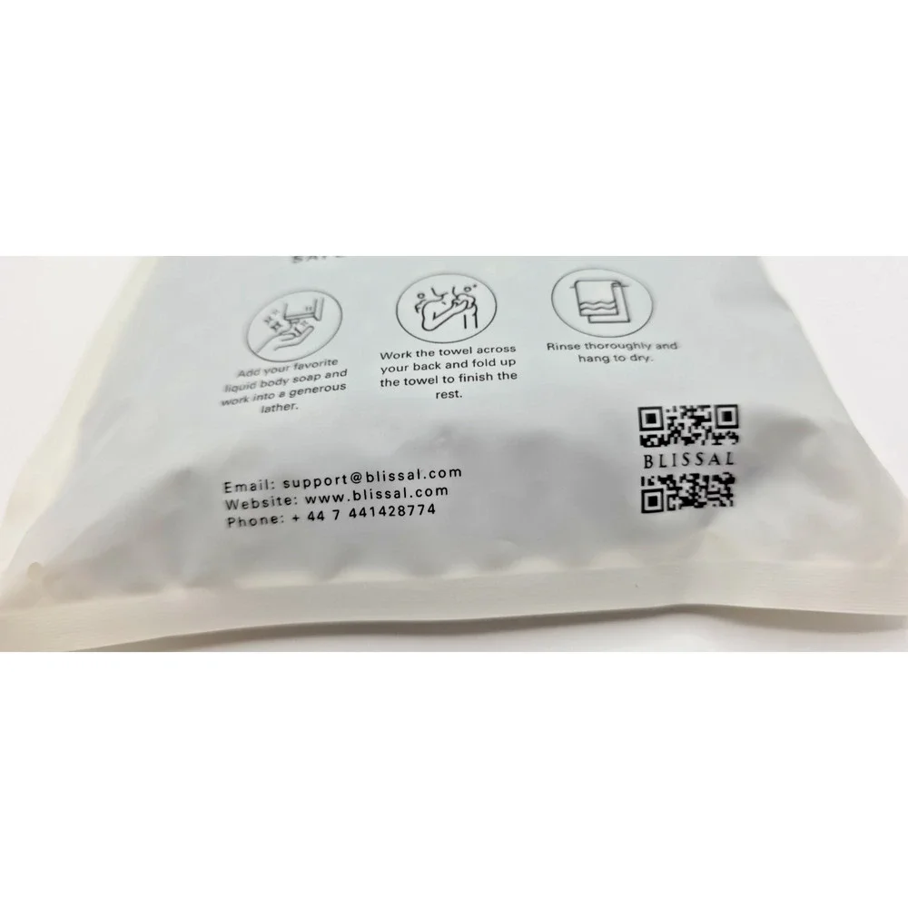 Blissal Exfoliating Antibacterial Shower Towel